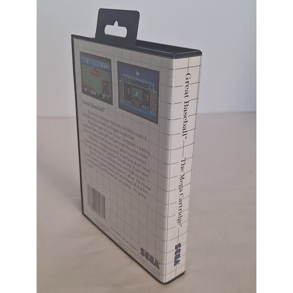 Great Baseball – Sega Master System – Two-Mega Cartridge – Complete CIB Tested - Picture 6 of 6